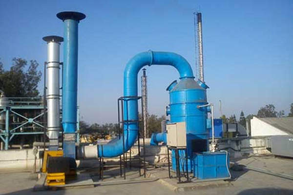 Fume scrubber system